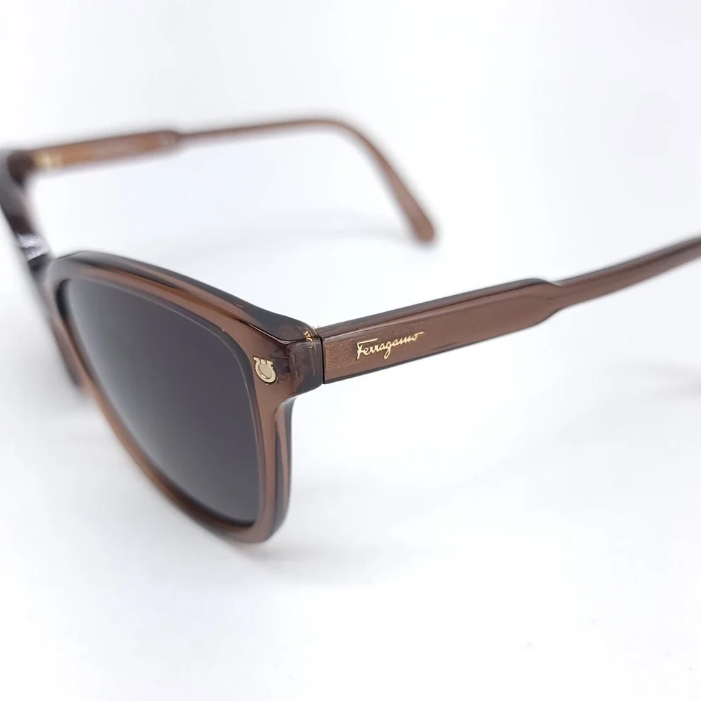 Salvatore Ferragamo Rectangular Unisex Sunglasses‎ SF815S Frames Only Italy
